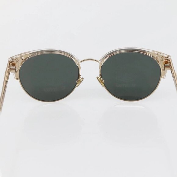 Christian Dior Sunglasses Plastic Gold J5GDC Auth - Picture 9 of 16